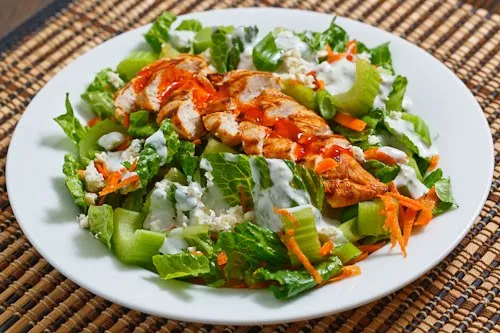 Delicious Buffalo Chicken Salad in Calgary Calzones Wings & Salad, Calgary, AB
